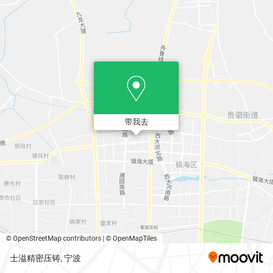 士溢精密压铸地图