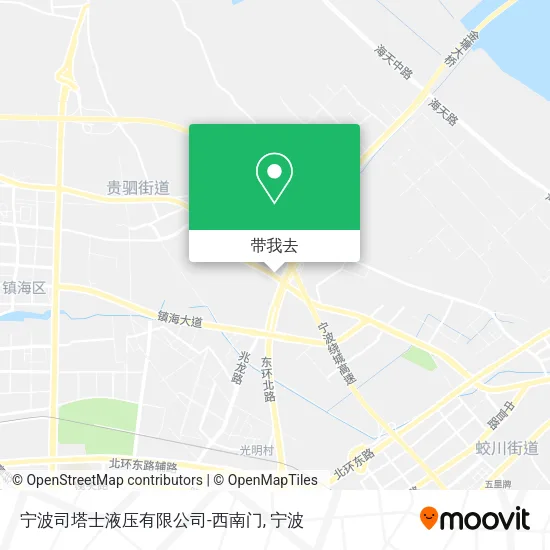 宁波司塔士液压有限公司-西南门地图