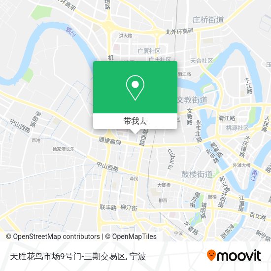 天胜花鸟市场9号门-三期交易区地图