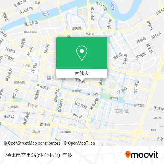 特来电充电站(环合中心)地图