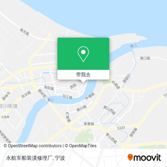 永航车船装潢修理厂地图