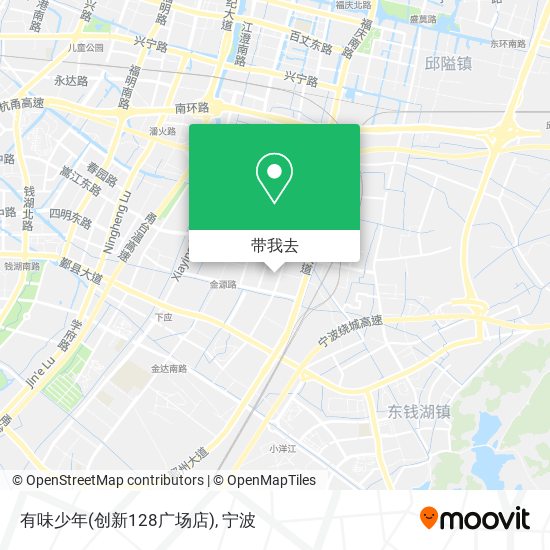 有味少年(创新128广场店)地图