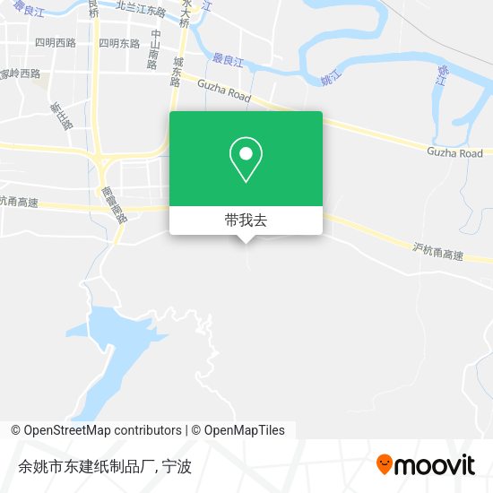 余姚市东建纸制品厂地图