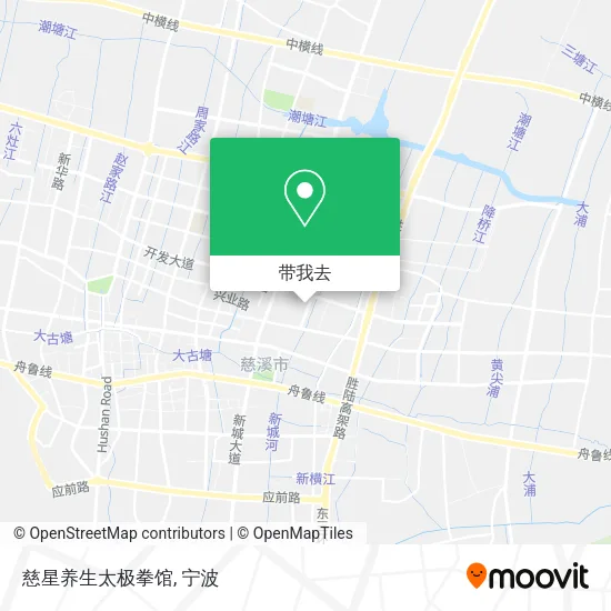 慈星养生太极拳馆地图
