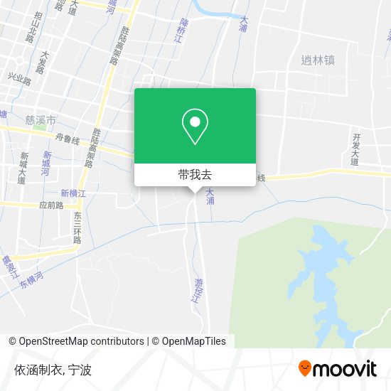 依涵制衣地图