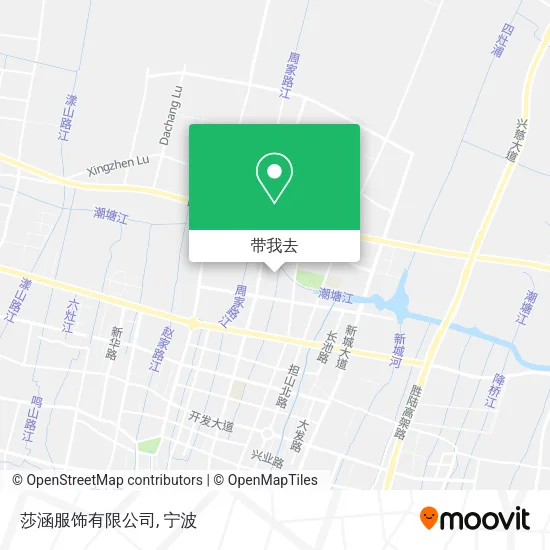 莎涵服饰有限公司地图