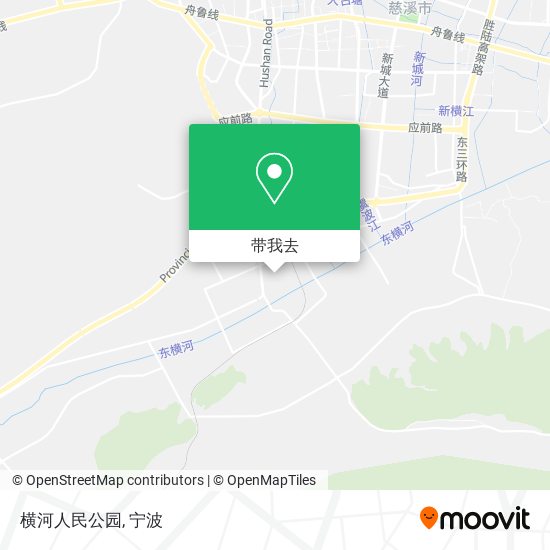 横河人民公园地图