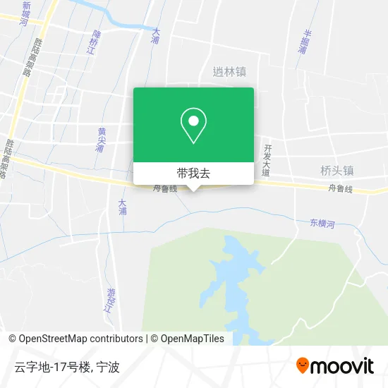 云字地-17号楼地图
