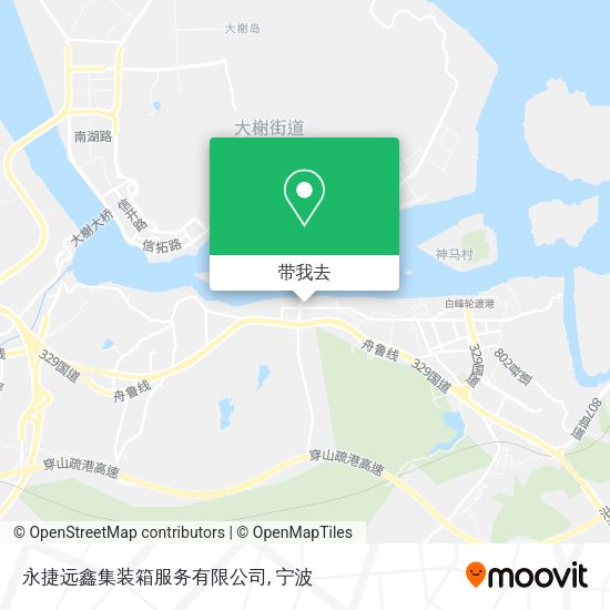 永捷远鑫集装箱服务有限公司地图