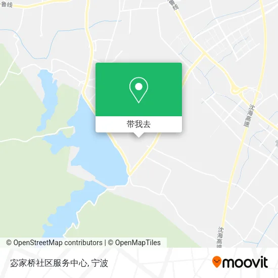 宓家桥社区服务中心地图