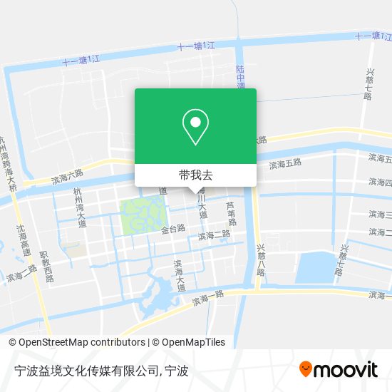 宁波益境文化传媒有限公司地图