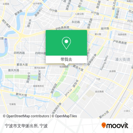 宁波市文华派出所地图