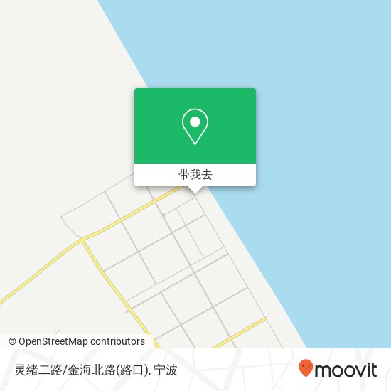 灵绪二路/金海北路(路口)地图