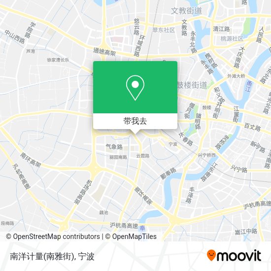 南洋计量(南雅街)地图