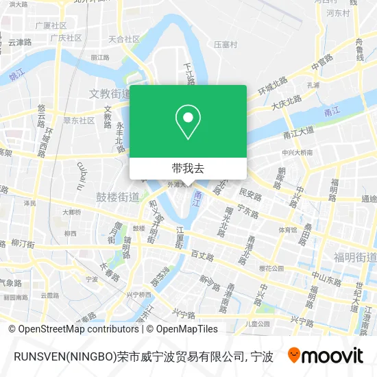 RUNSVEN(NINGBO)荣市威宁波贸易有限公司地图