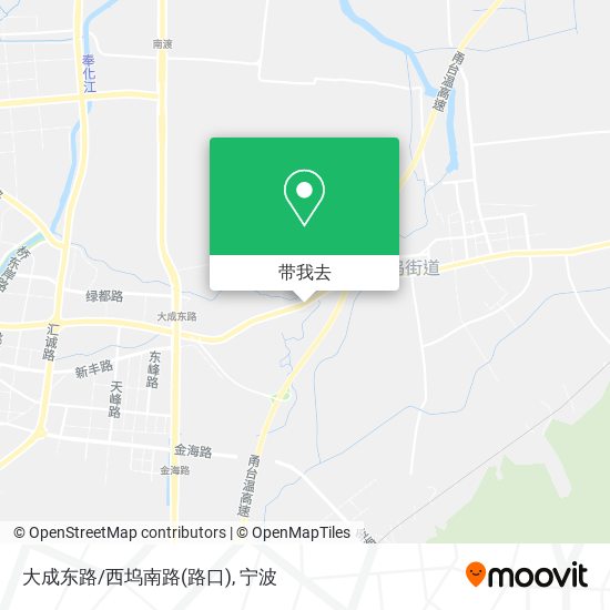 大成东路/西坞南路(路口)地图