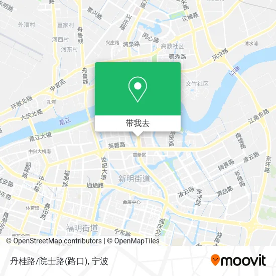 丹桂路/院士路(路口)地图