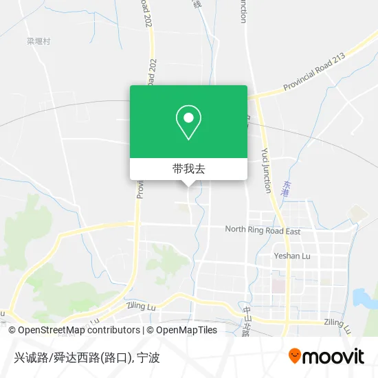 兴诚路/舜达西路(路口)地图