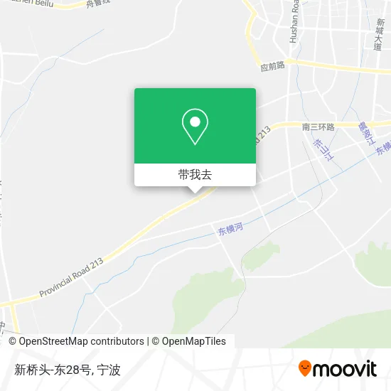 新桥头-东28号地图