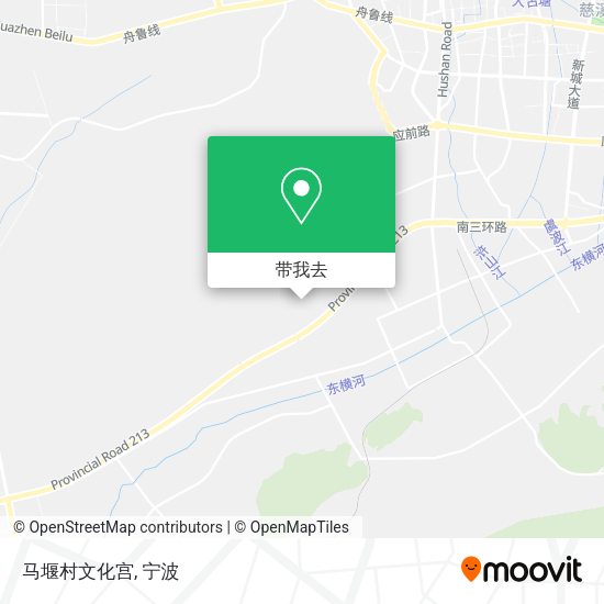 马堰村文化宫地图