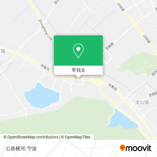 公路横河地图