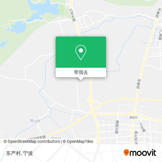 东严村地图