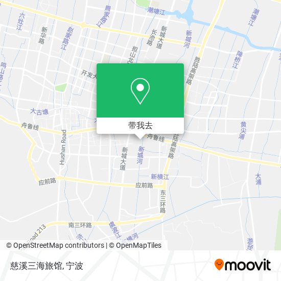 慈溪三海旅馆地图