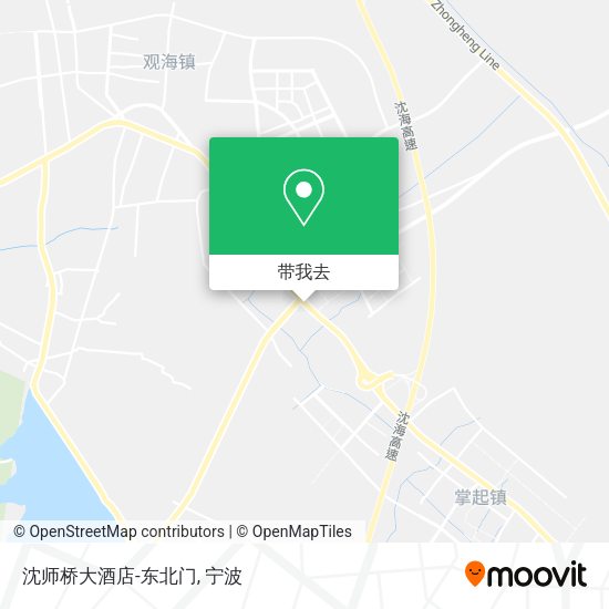沈师桥大酒店-东北门地图