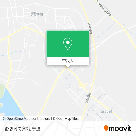 舒馨时尚宾馆地图