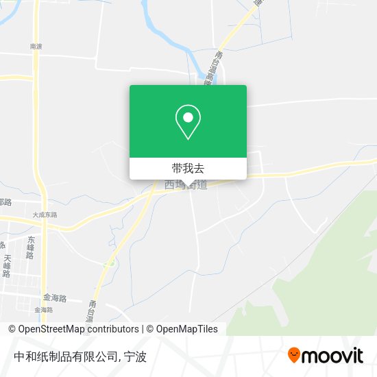 中和纸制品有限公司地图