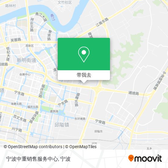 宁波中重销售服务中心地图