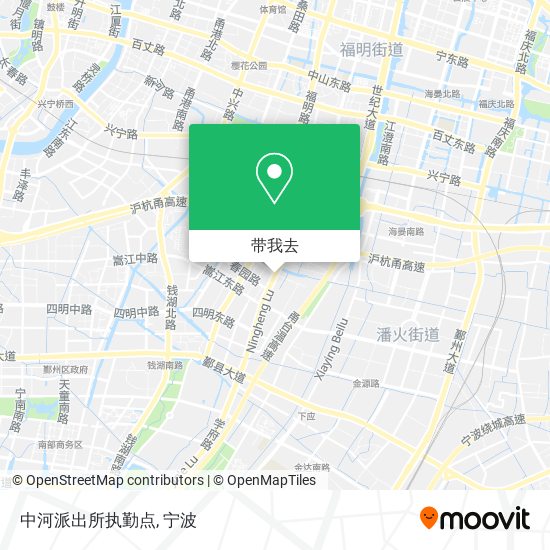 中河派出所执勤点地图