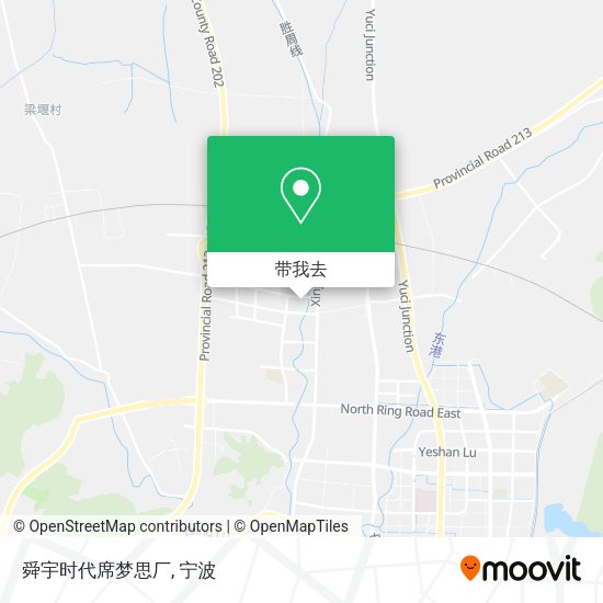 舜宇时代席梦思厂地图
