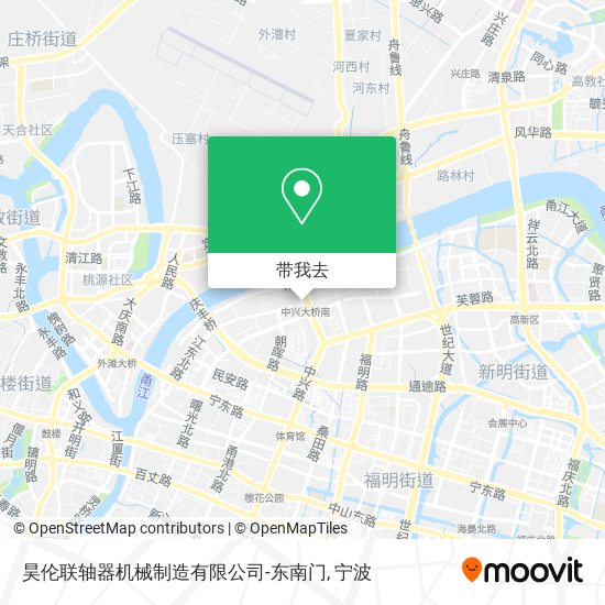 昊伦联轴器机械制造有限公司-东南门地图