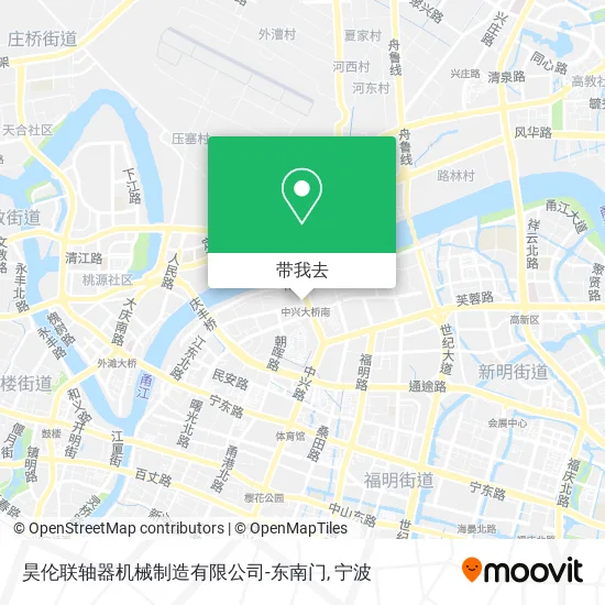 昊伦联轴器机械制造有限公司-东南门地图