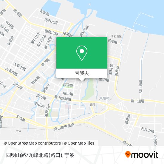 四明山路/九峰北路(路口)地图