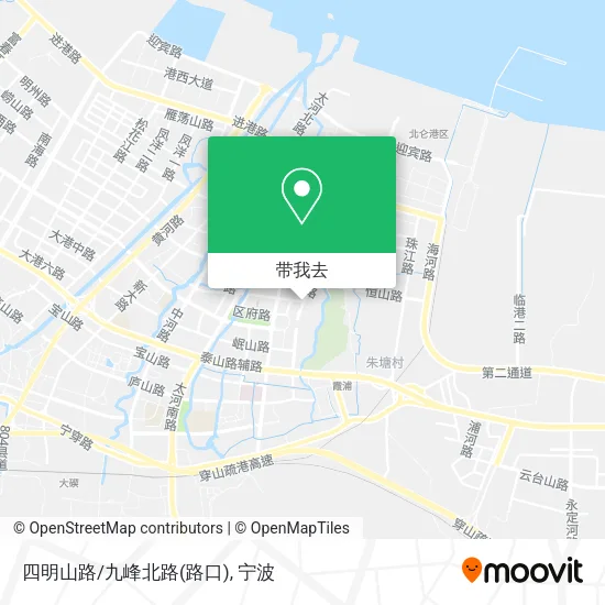 四明山路/九峰北路(路口)地图