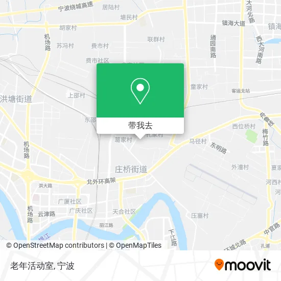 老年活动室地图