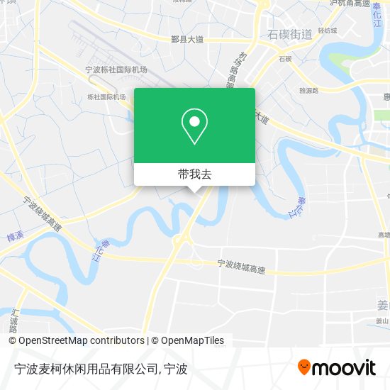 宁波麦柯休闲用品有限公司地图