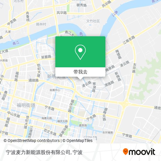 宁波麦力新能源股份有限公司地图