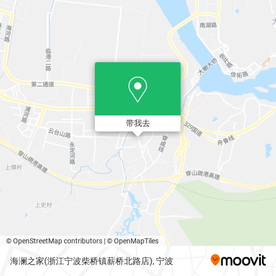 海澜之家(浙江宁波柴桥镇薪桥北路店)地图