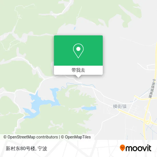 新村东80号楼地图