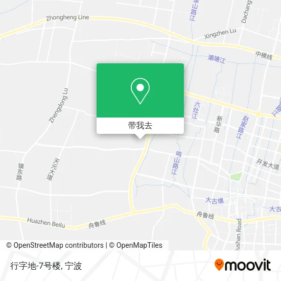 行字地-7号楼地图