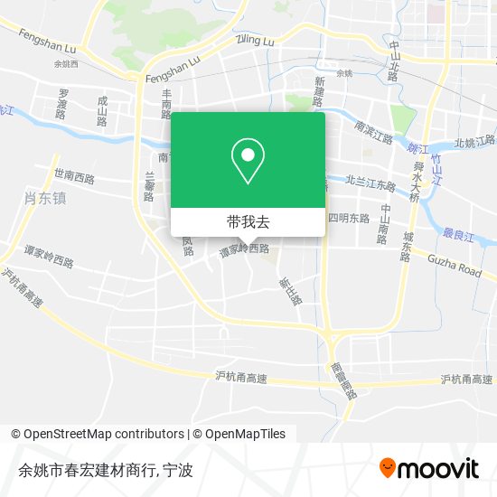 余姚市春宏建材商行地图