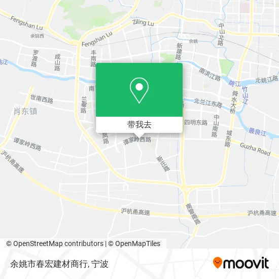 余姚市春宏建材商行地图