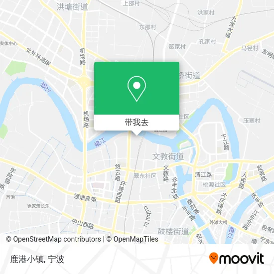 鹿港小镇地图