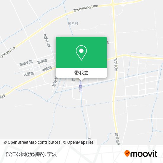 滨江公园(汝湖路)地图