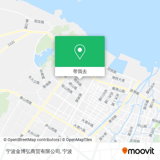 宁波金博弘商贸有限公司地图