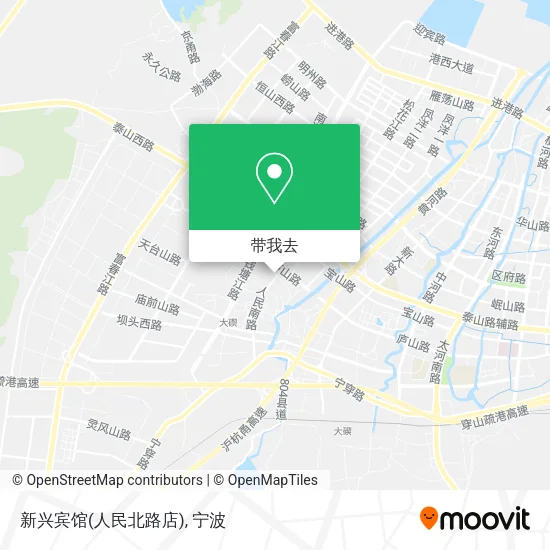 新兴宾馆(人民北路店)地图