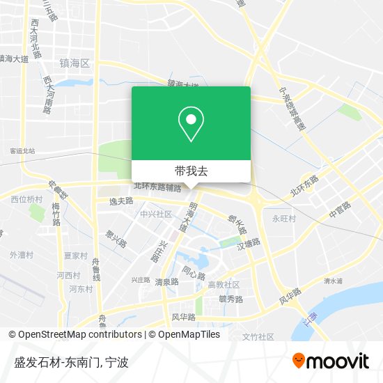 盛发石材-东南门地图